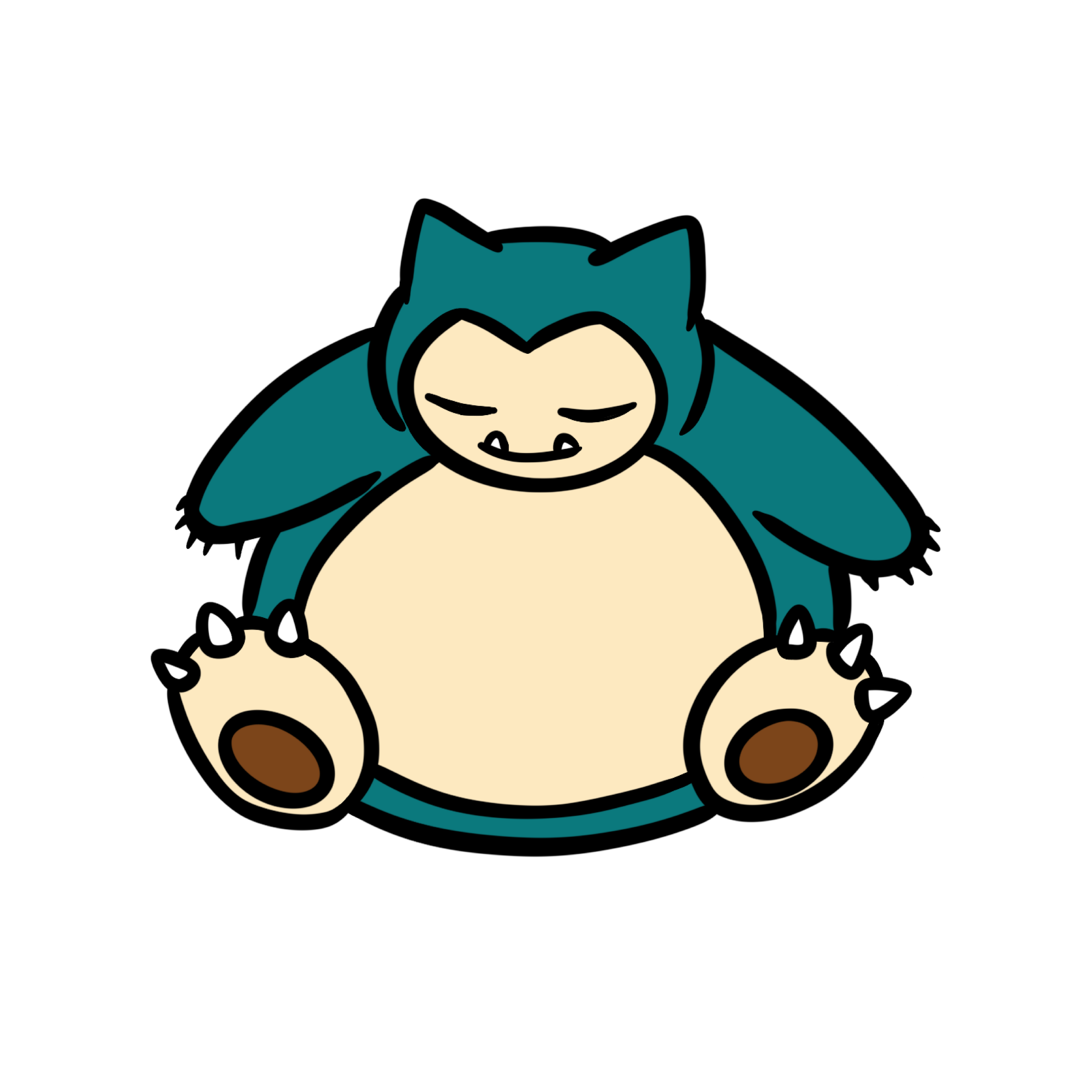 Snorlax Sticker