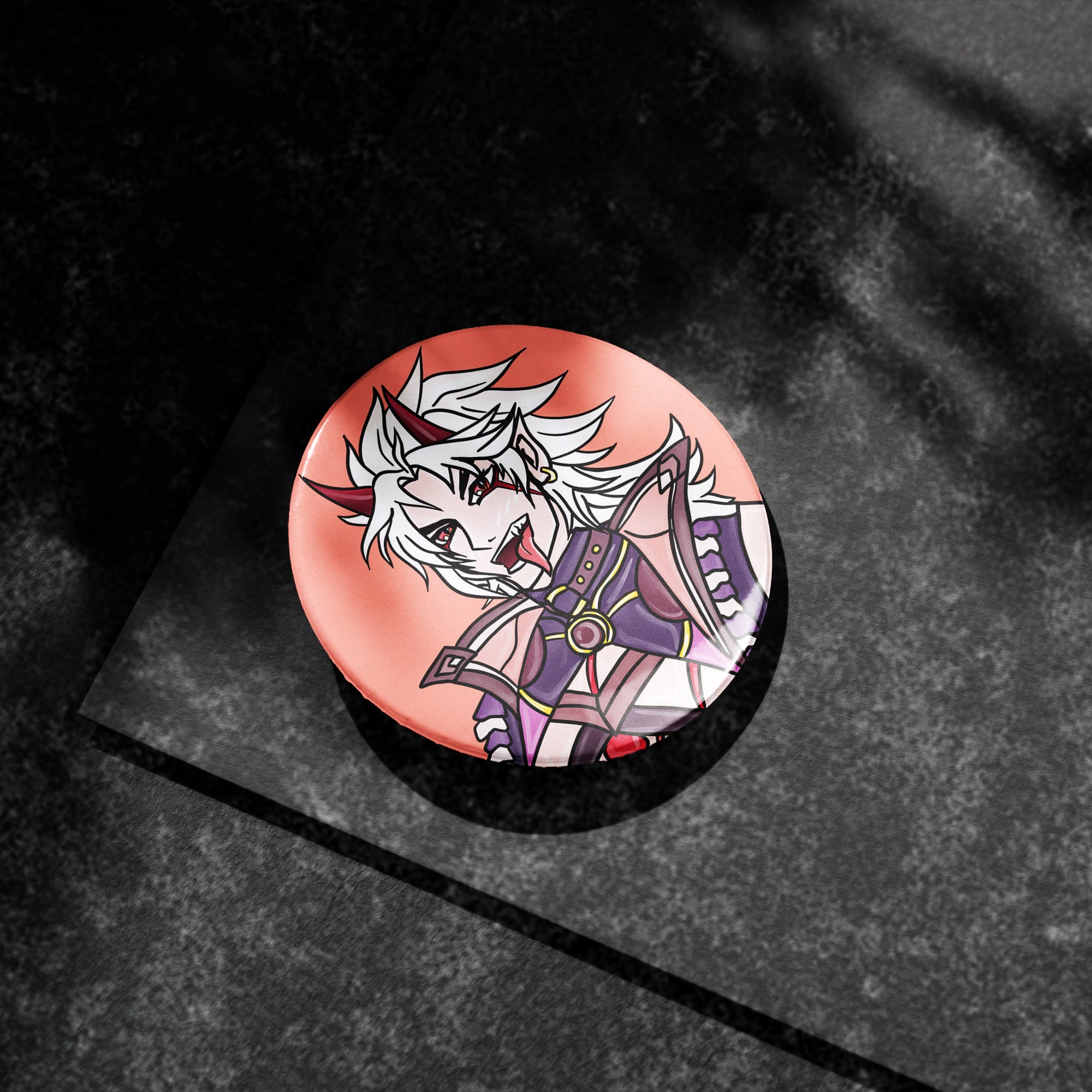 Arataki Itto Button Pin
