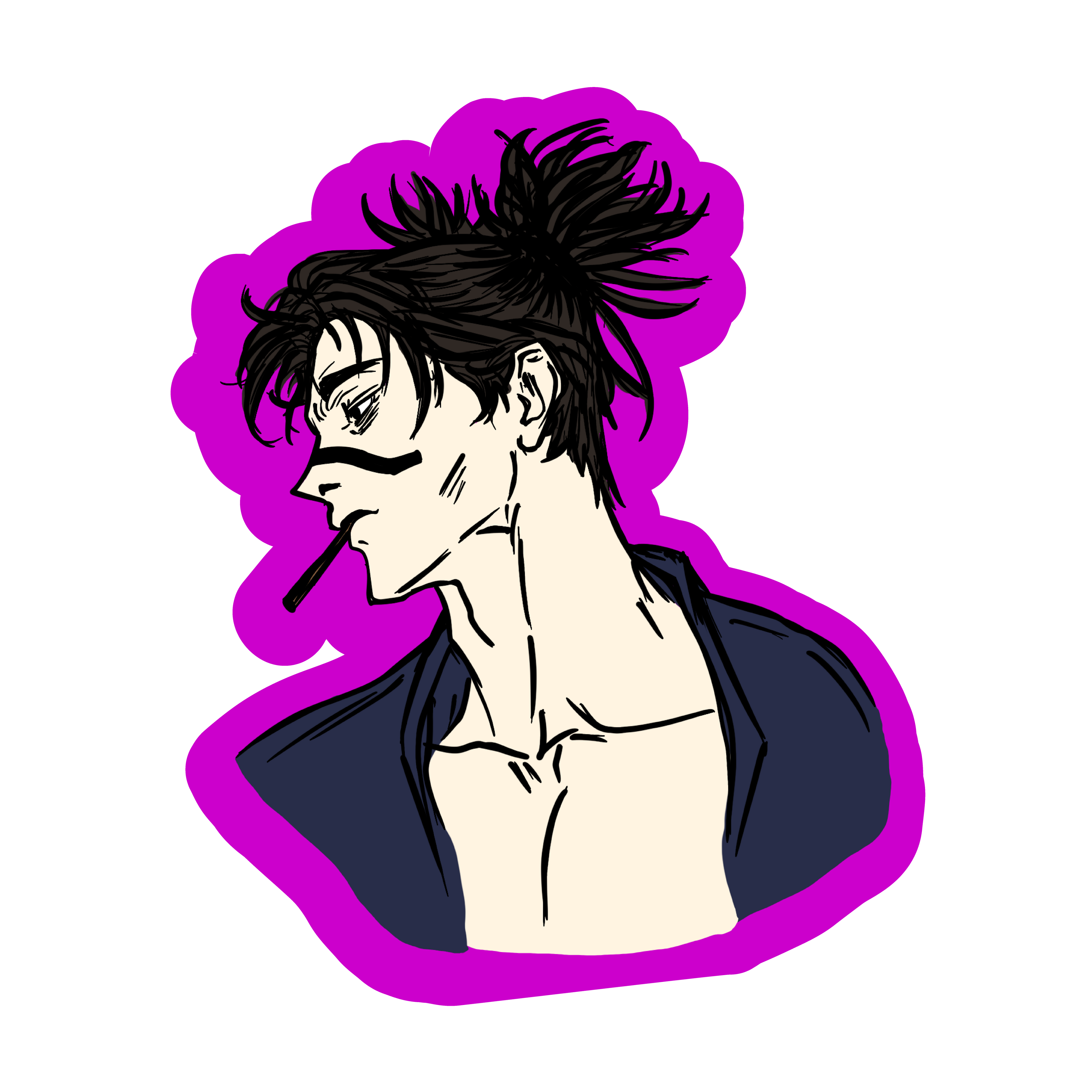 Choso Sketchy Sticker