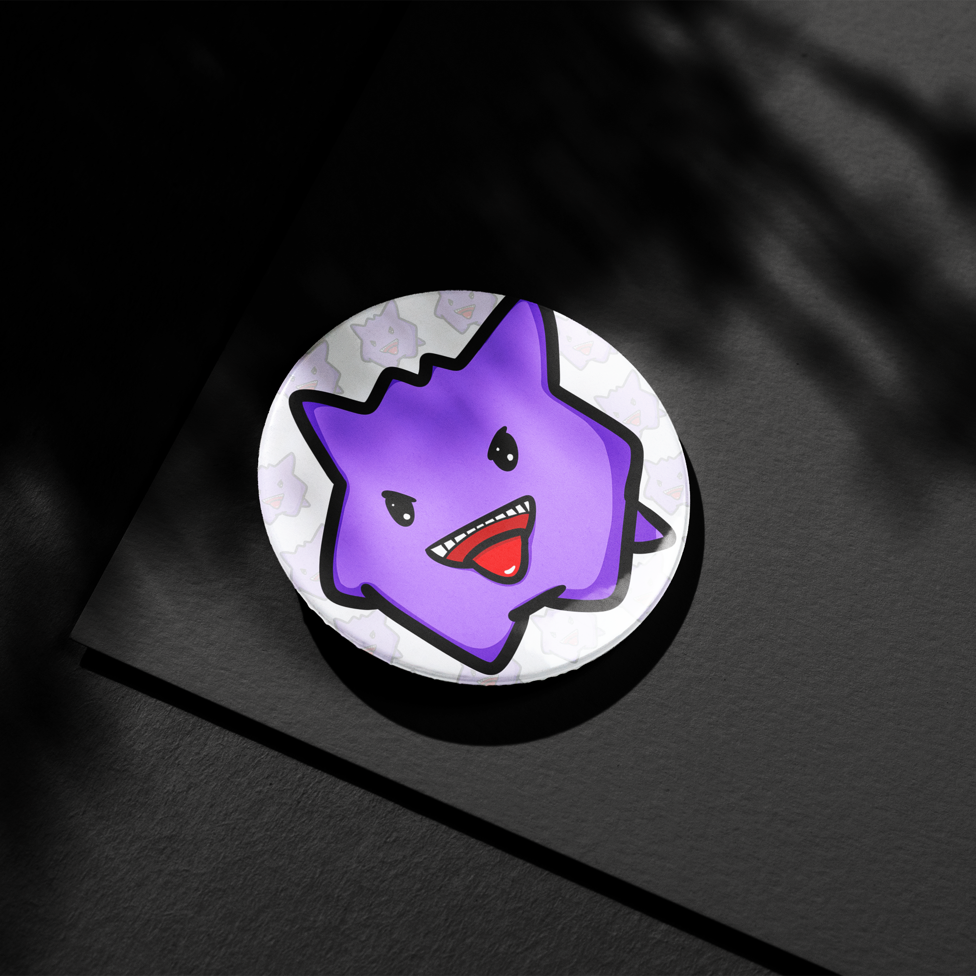 Gengar Button Pin