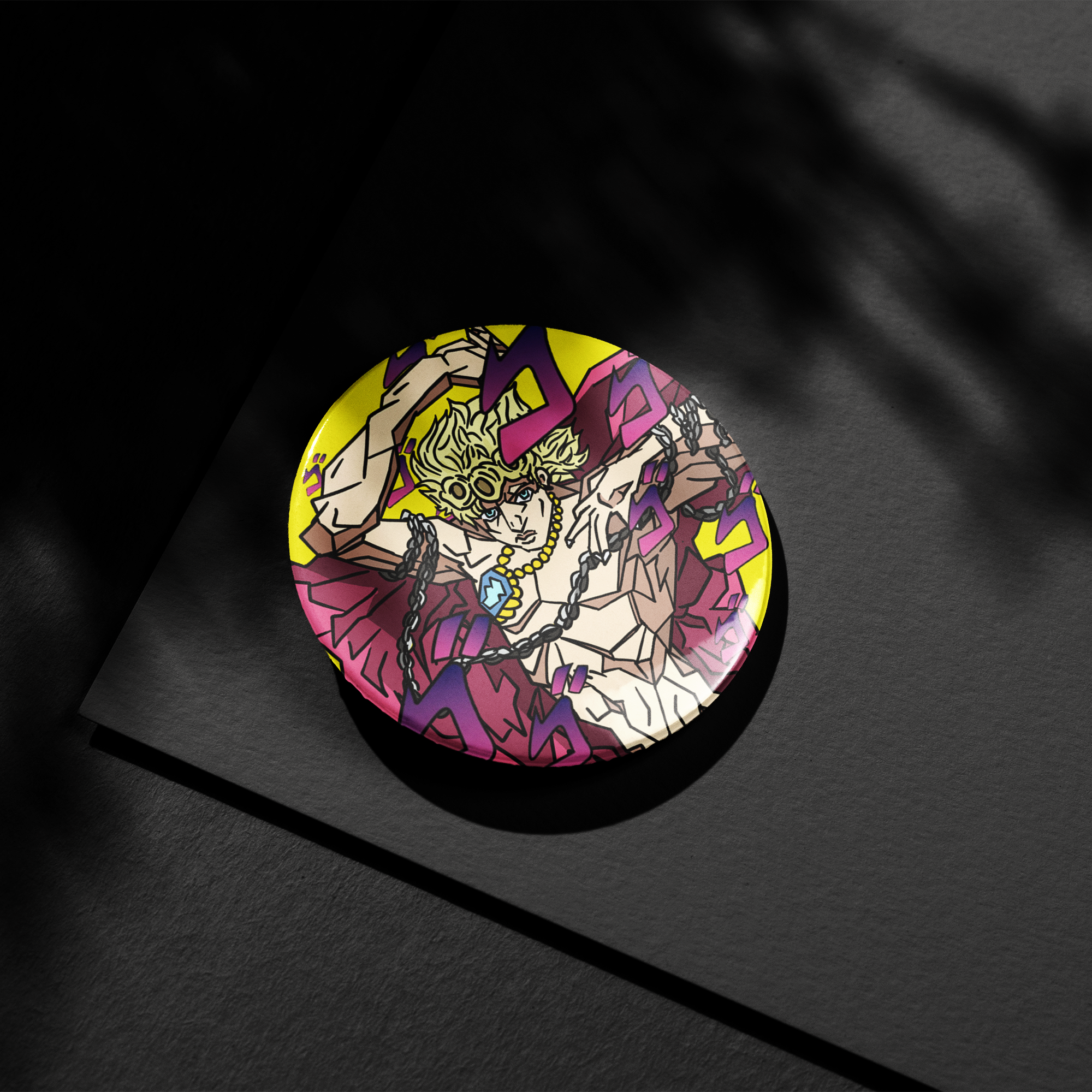 Giorno Button Pin