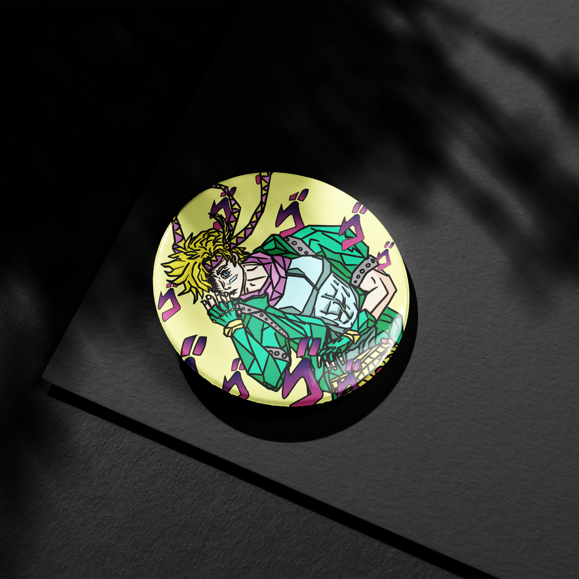 Caesar Button Pin