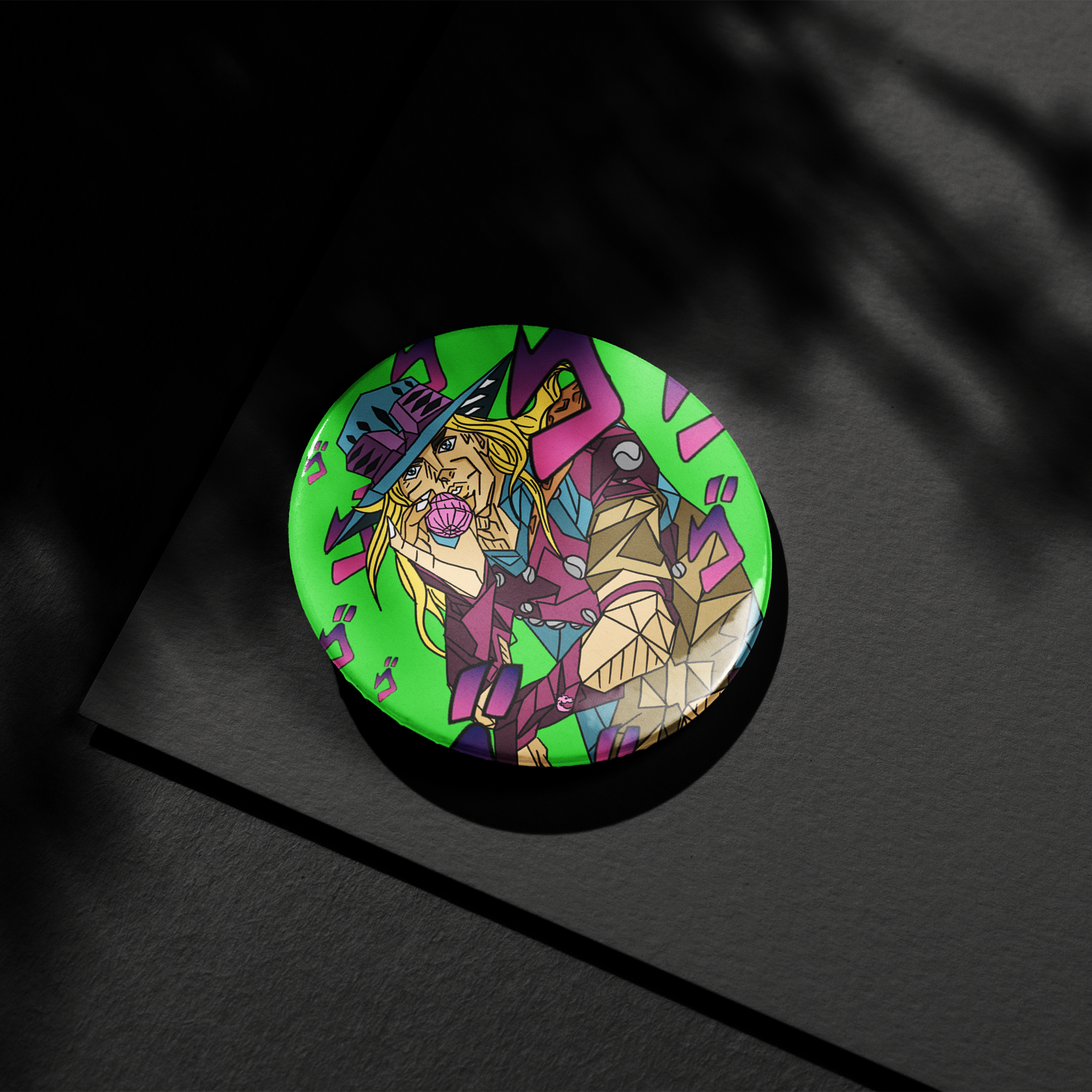 Gyro Button Pin