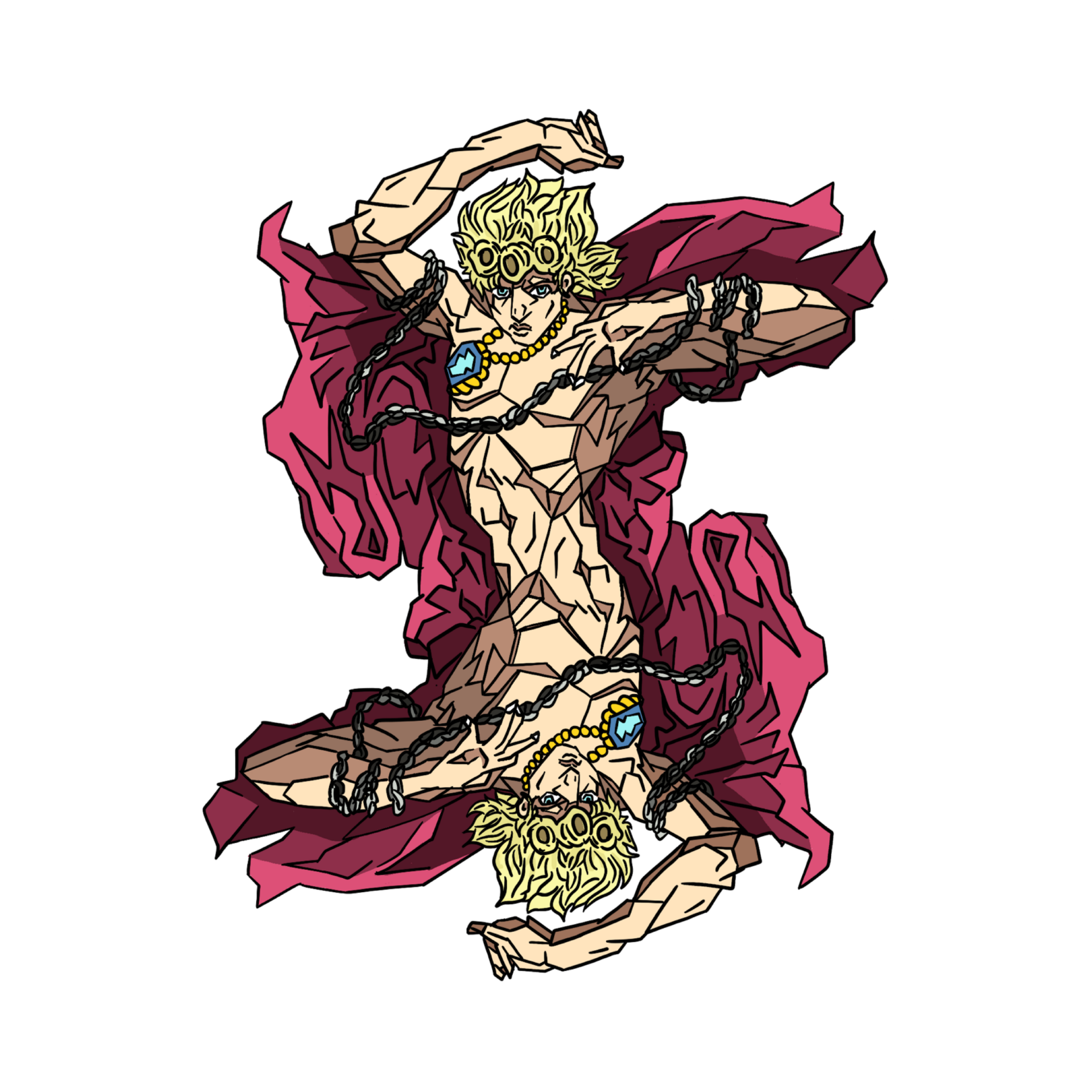 Giorno Giovanna Sticker