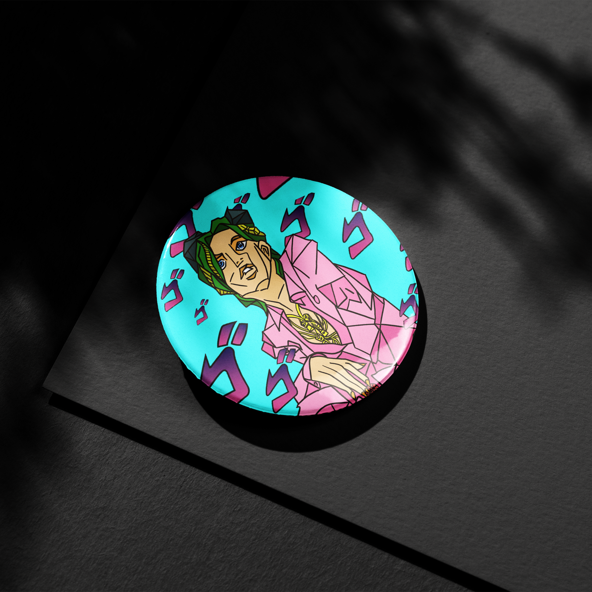 Jolyne Button Pin