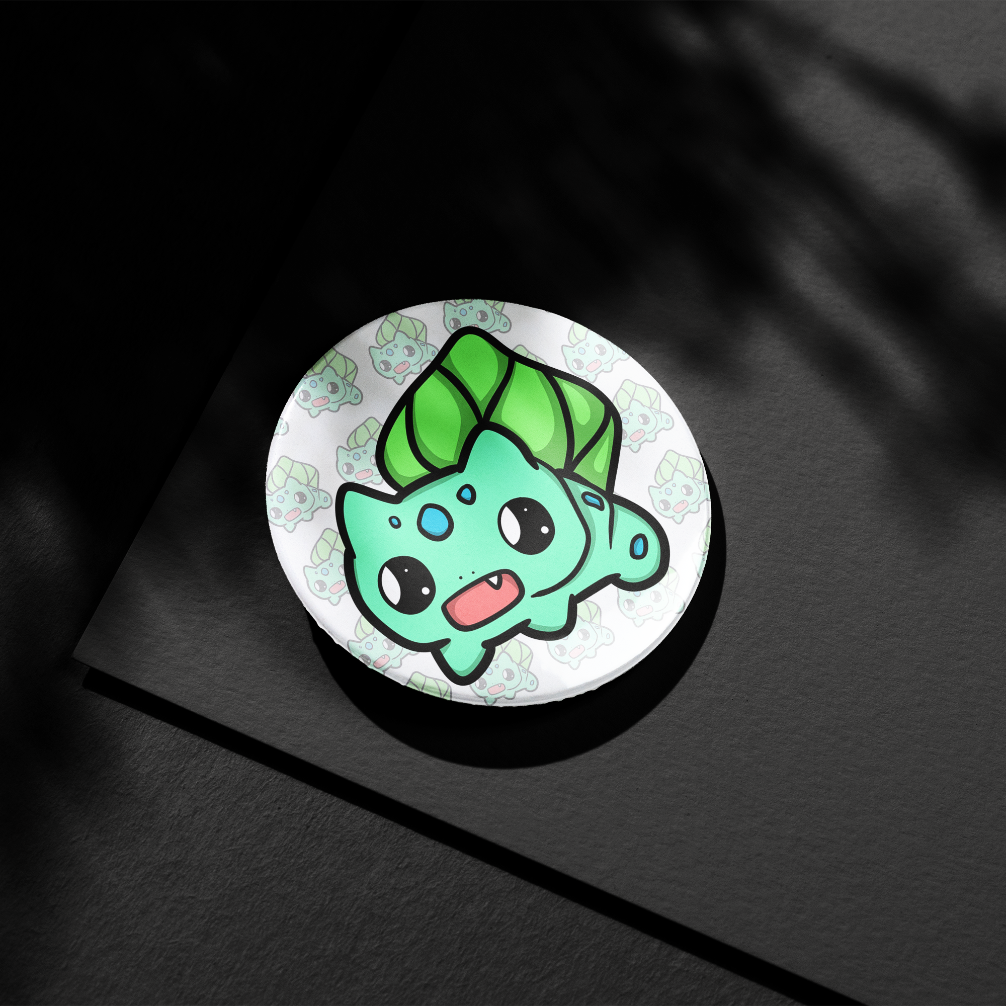 Balbasaur Button Pin