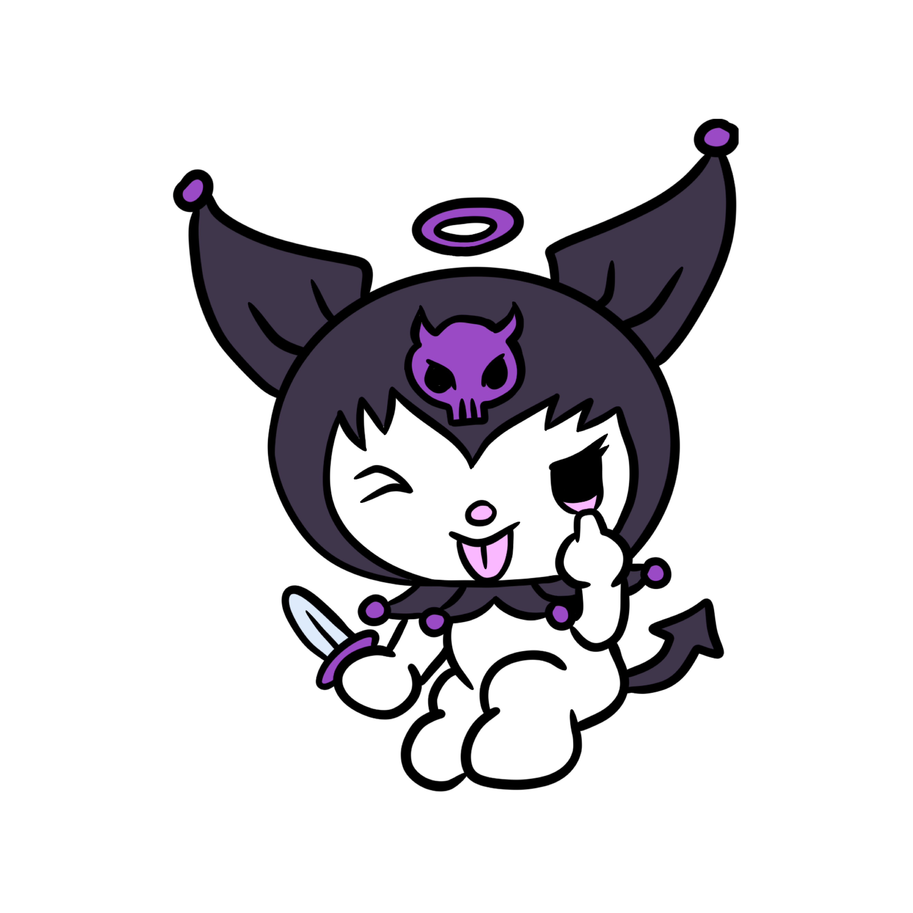 Kuromi Sticker